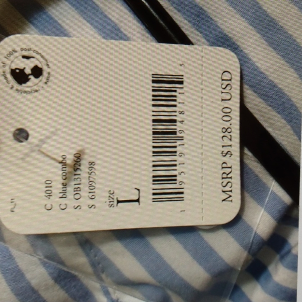 Free People Bexley Cotton Striped Blouse - Picture 11 of 11